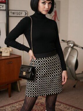 White House Black Market skirt 12 EUC